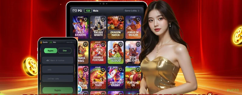 Slots no app euzzo mobile